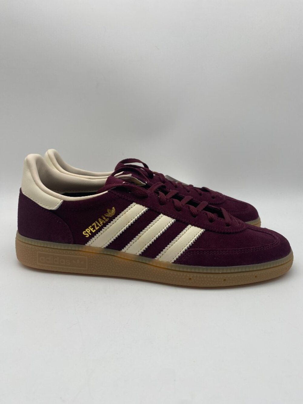 ADIDAS HANDBALL SPEZIAL MAROON CREAM #JP8726 US WOMEN'S SIZE 9 - Picture 4 of 5
